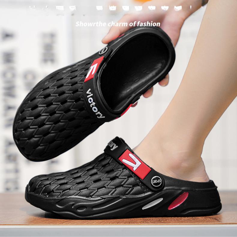 Cave Shoes Casual Thick Soled Anti Slip Wear-resistant Beach Sandals Large Size Summer Outdoor Slippers