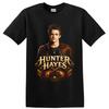 Hunter Hayes Country Singer T Shirt W/ Guitars Western Graphic Music Fan Tee