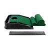 Golfing Putting Mat Golfing Putting Practice Hole Putting Training Device with Auto Return Function for Indoor Outdoor
