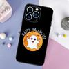 iPhone16 mobile phone case ghost, cute, scary mobile phone case, painted anti-drop for anti-drop mobile phone