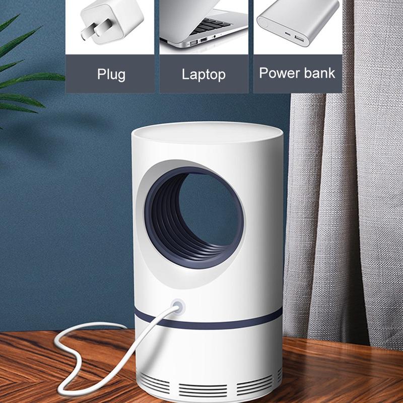 Home Supplies Photocatalytic USB Mosquito Killer Lamp LED Light  Insect Trap Electric Photocatalytic Mosquito Killer Lamp