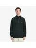 [sharp] Textured Half Zip Knit   Night Green Afpm2436540 Q20 qzgAfpm2436540 Q20