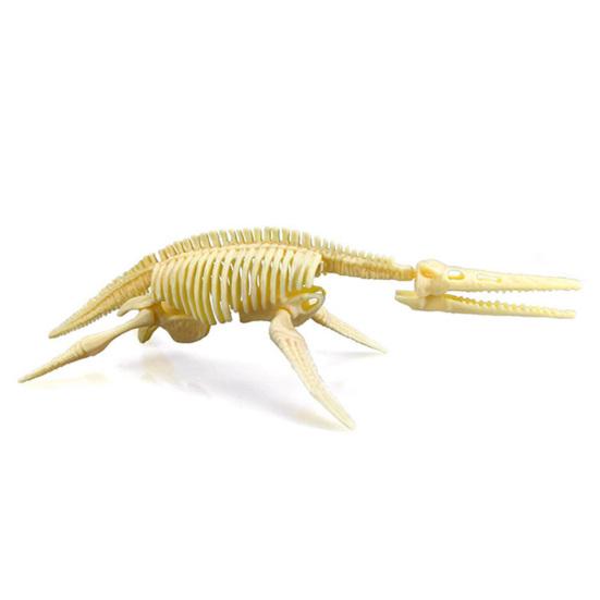 7Pcs/Set  Dinosaur Model Creative Collectible Detailed Archeological Dinosaur Skeleton Toy for Child