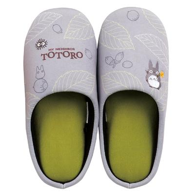 Senko My Neighbor Totoro Acorn Totoro Slippers, Approx. 24cm, Gray, 64890 (24.0 Cm)