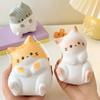 Stress Relief Cartoon Cat Toy Soft Stretchy Fat Kitten Squeeze Toy Relaxation Anxiety Reduction Animal Sensory Toy Party Favors