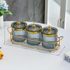 Transparent Food-Grade Plastic Storage Jars for Grains, Snacks, and Dried Goods