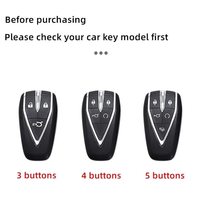 Metal Car Remote Key Cover Case Holder shell Keychain Fob For Changan CS55 Plus CS75PLUS Ultra UNI-K UNI-T CS55 PLUS Oshan X5 X7