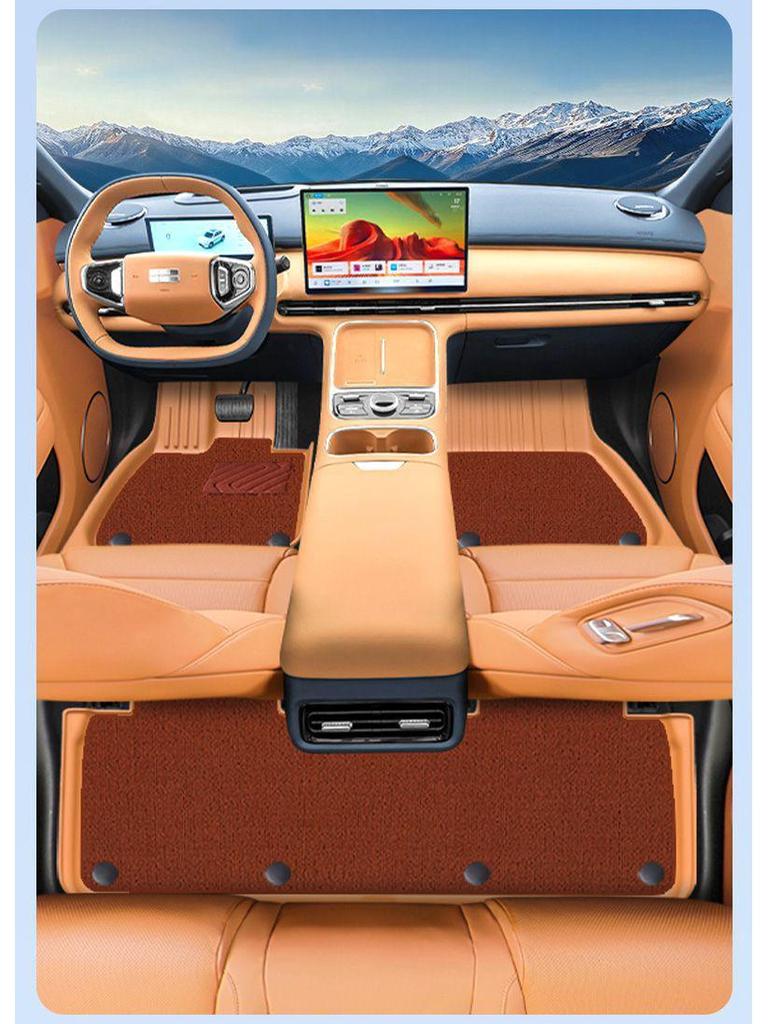 Compatible with Galaxy Starship 7emi: Starry Sky TPE Car Floor Mats