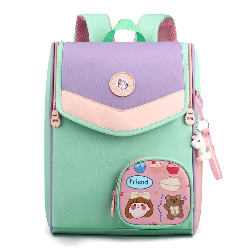 High Capacity Childrens Backpack Ergonomic Design Kindergarten And Elementary School