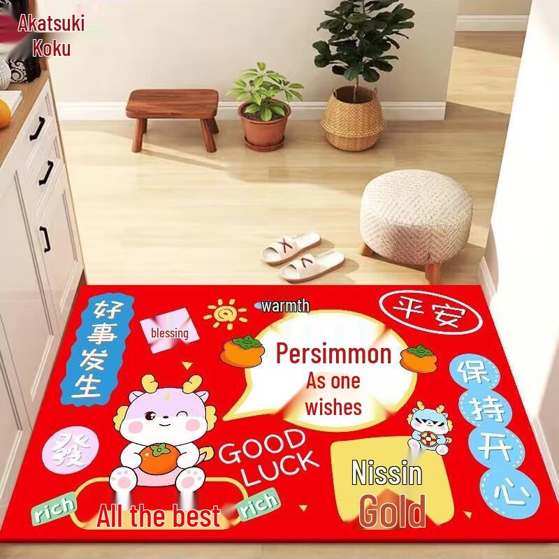 Zhugu Washable Anti-slip Absorbent Floor Mat