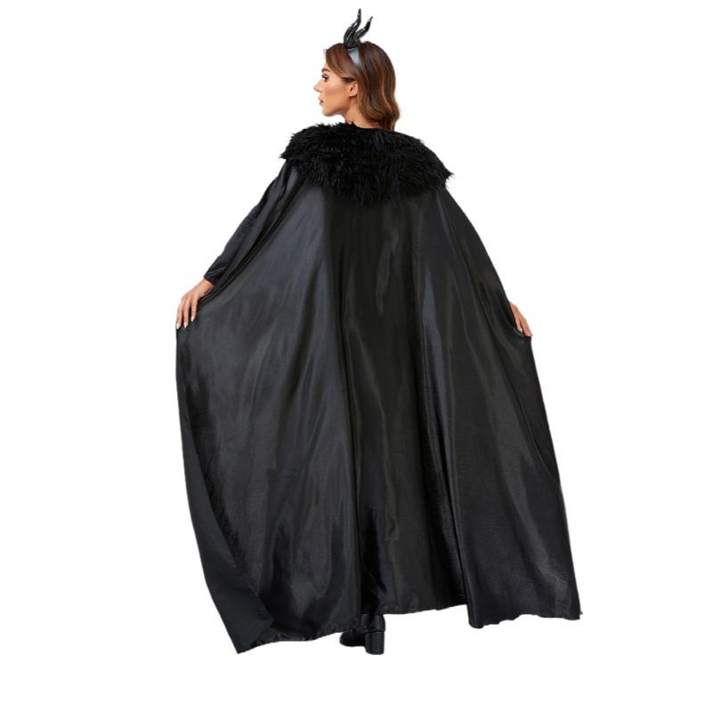 Maleficent Witch Halloween Cosplay Costume for Role-Playing and Performances