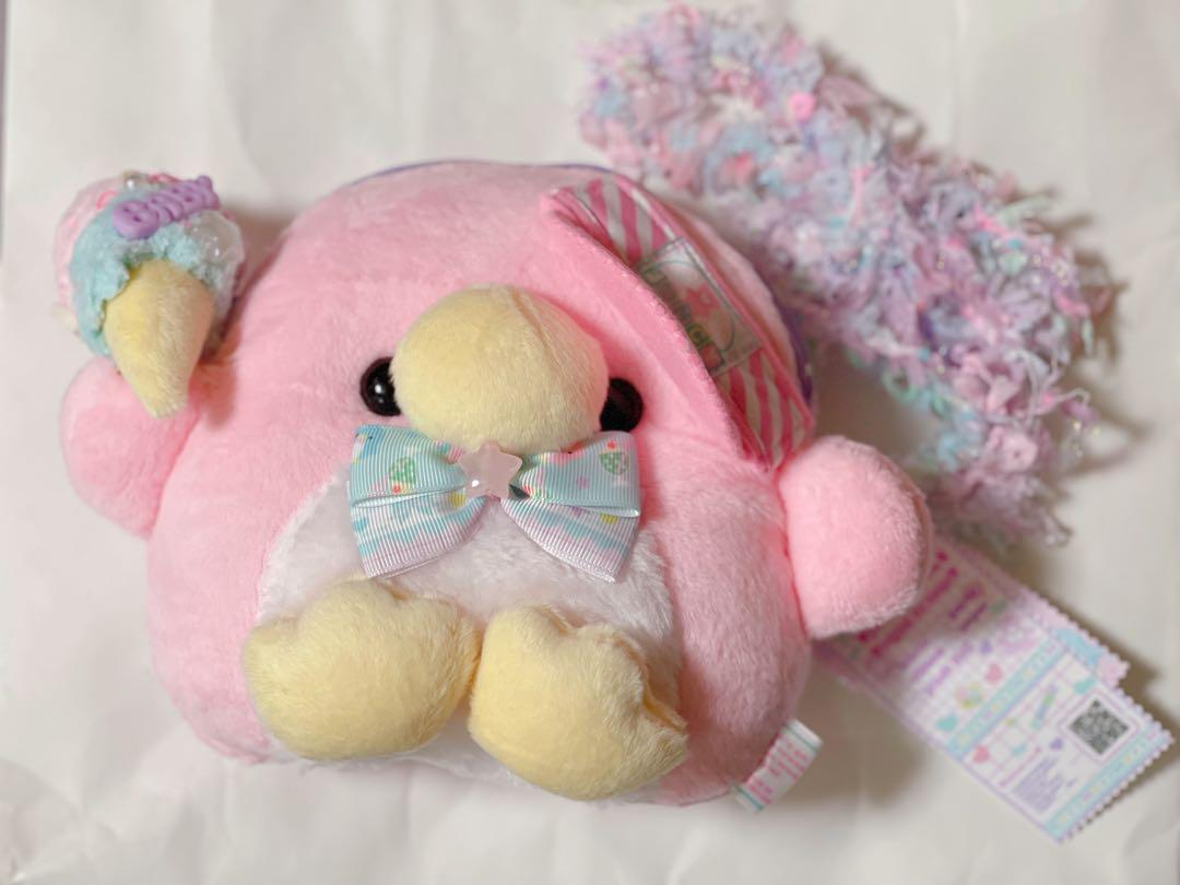 

[USED] Yukukoko Cocoa Artist Felt Plush Toy Teddy Bear Handmade