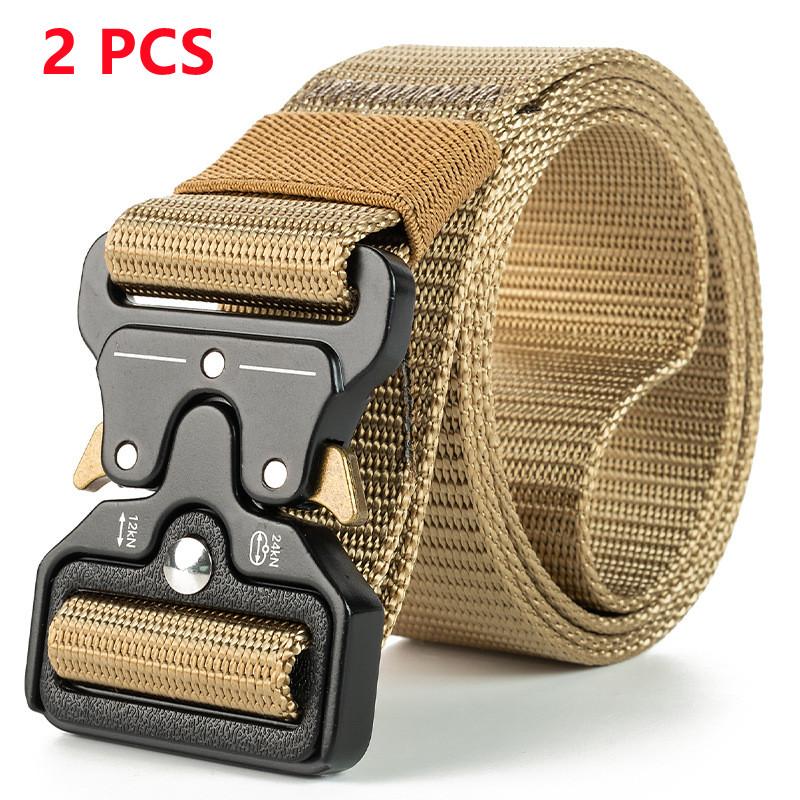 Genuine Tactical Belt Quick Release Outdoor Military Belt Soft Real Nylon Sports Accessories Men And Women Black Belt