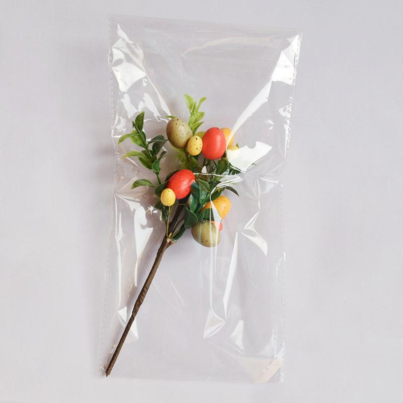 Easter Egg Stems Colorful Artificial Floral Easter Decor Floral Arrangements Festival Ornaments For Home Bedroom Kid Room