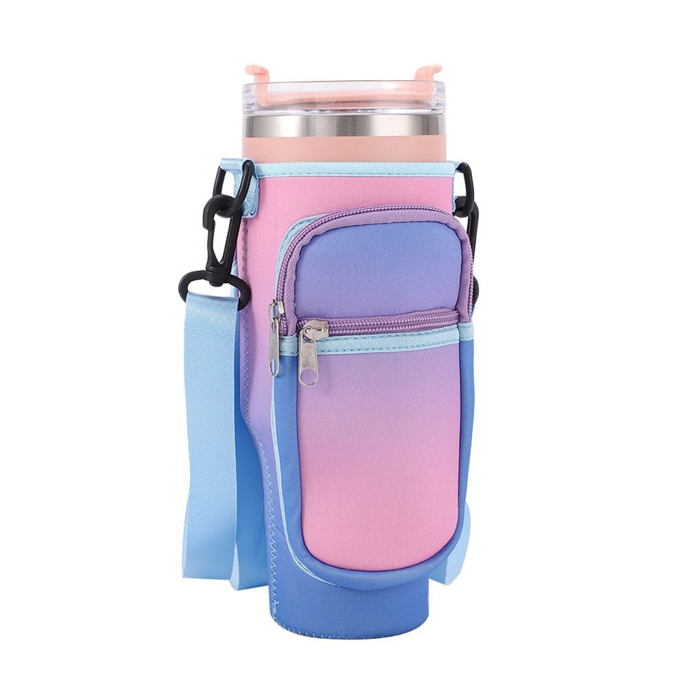 Adjustable Cup Sleeve Shoulder Strap Water Cup Bags Water Bottle Holder Pouch for Stanley 40oz Cup