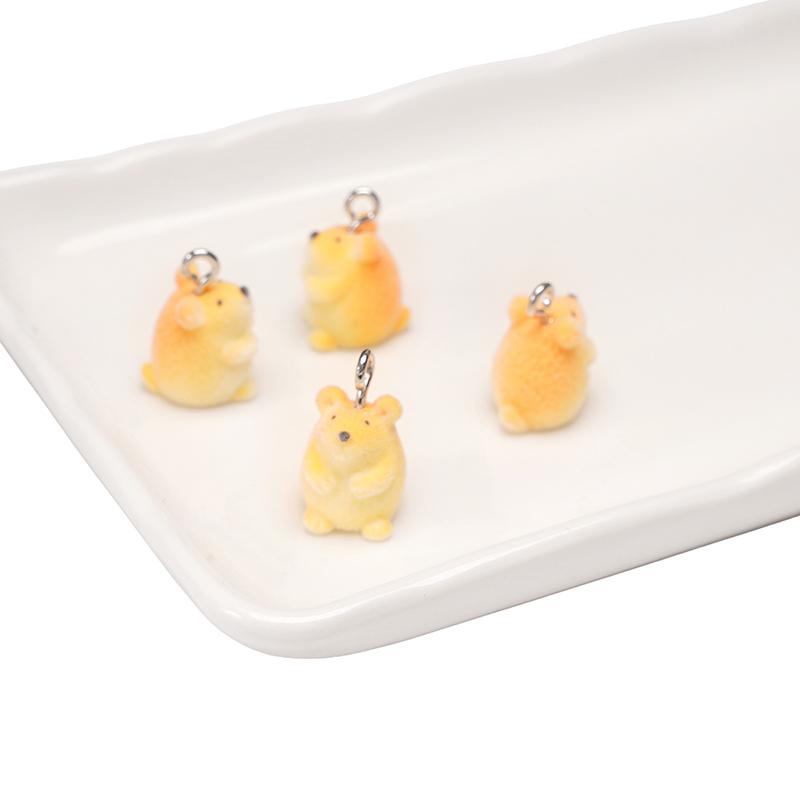 1 pz/sacchetto Ciondolo piccolo animale floccato Fai da te Braccialetto Collana Orecchini Accessori per gioielli
