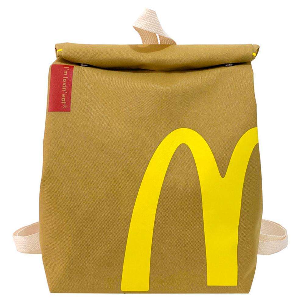 

Оригинальная сумка-роллтоп большой вместимости, сумка для поездок на работу и учебу с регулируемыми лямками, повседневный рюкзак, креативный для женщин и девушек