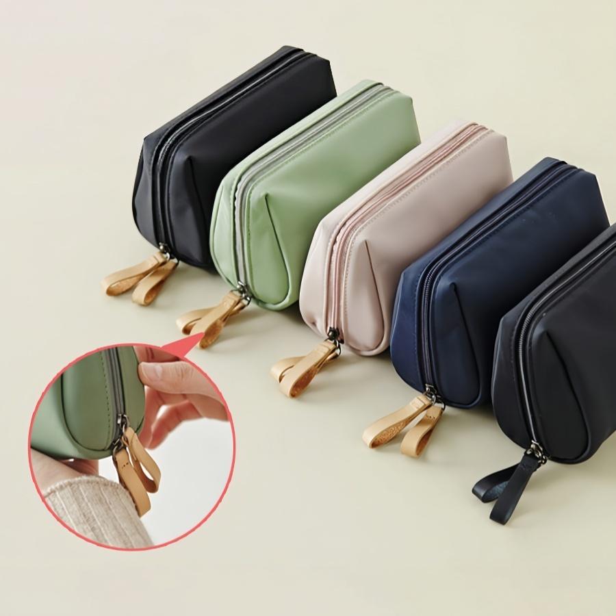 Makeup Bag Portable Cosmetic Organizer Pouch Women's Travel Waterproof Zipper Storage Bag