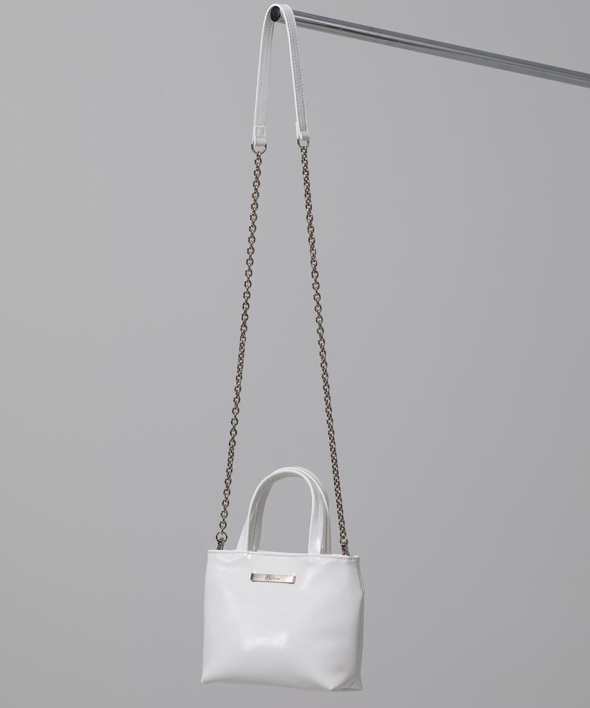 Reclow Rc Tart Mini Chain Bag White