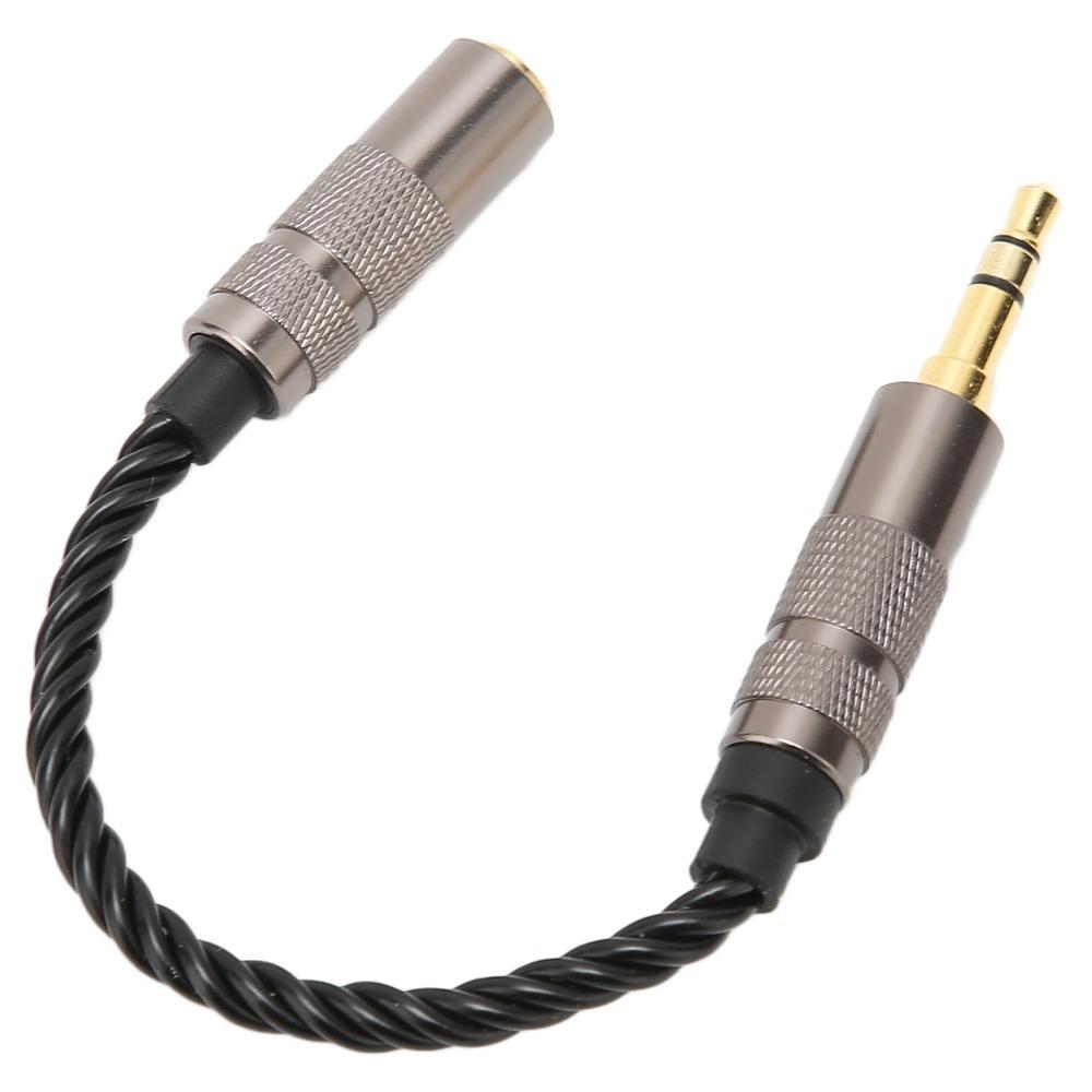 Lossless Sound Headphone Jack Conversion Cable 4 Strands of Stranding Cable  Music Listening