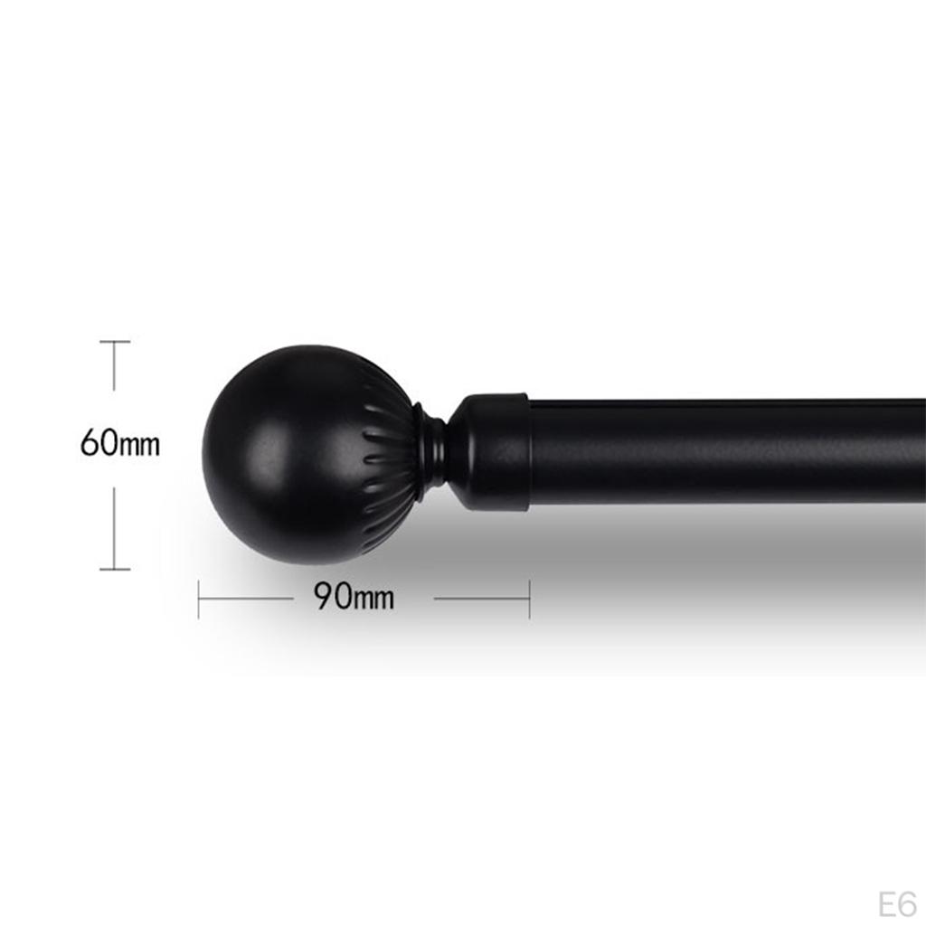1 Piece Decorative Curtain Rod Finials Window Blind Pole End For 28mm