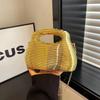 Acrylic Solid Texture Shape Women's Shoulder Bag Advanced Luxurious Daily Matching Handbag Summer New Style Sweet Crossbody Bag