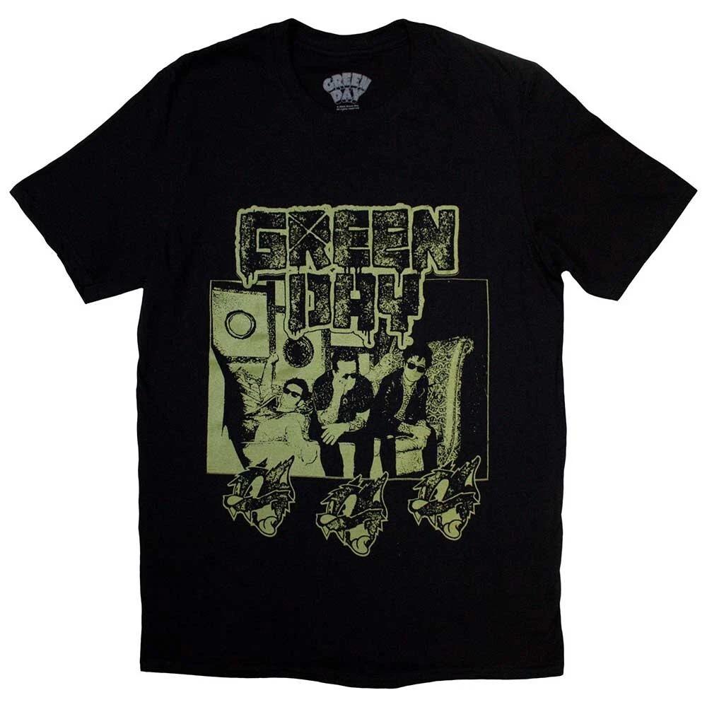 Green Day TShirt Rev Radio New Black Official S