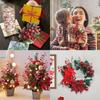 10/20Pcs Artificial Red Berry Stems Bouquet Christmas Tree Decorations for Home Room Decor DIY Crafts New Year Gifts Accessories