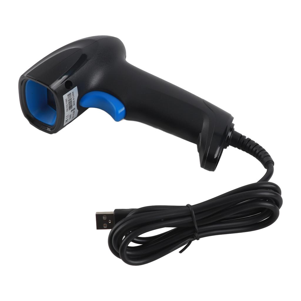 Handheld CCD Barcode-Scanner Automatischer USB-Kabelgebundener 1D Barcode-Scanner Reader für Mobile Zahlungen Computerbildschirm Scan
