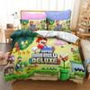 Super Mario Duvet Cover Set Comfortable and Warm Bedding Set for Decorating Your Bedroom and Enhancing Home Life for Teens Gifts