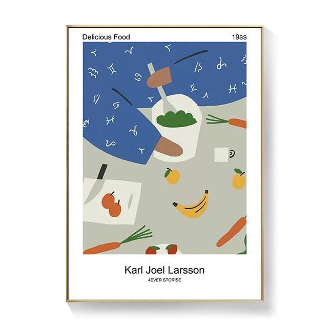 

Картина на стене, антрактные скандинавские постеры и принты, холст, настенное искусство, современный домашний декор комнаты, картина для интерьера без рамки 21*30cm No Frame