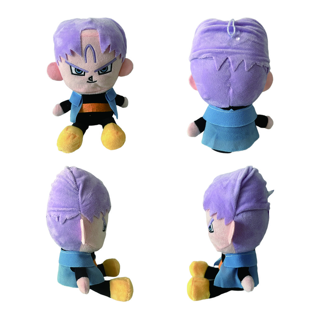 25cm Dragon Ball Plush Toy Japanese Anime Goku Vegeta Cartoon Character Doll Padding Classic Cute Beautiful Gifts For Kids Toys