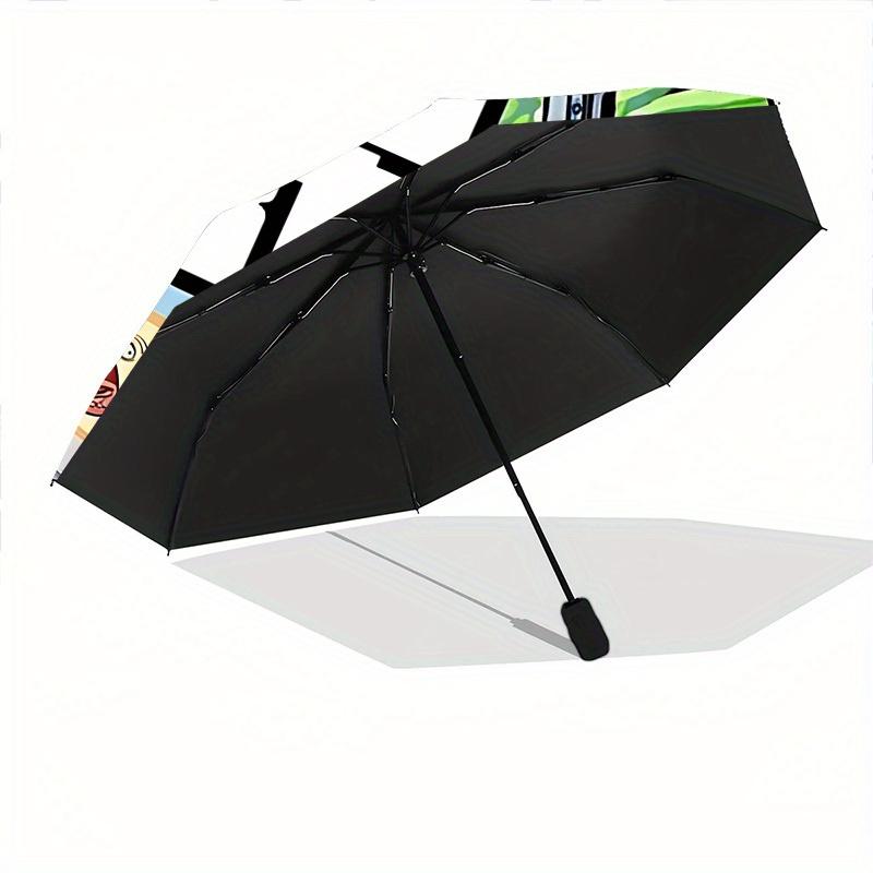 1pc Rick, Morty Windproof Automatic Umbrella, Lightweight for Women/Men, Perfect Christmas Gift a0811202