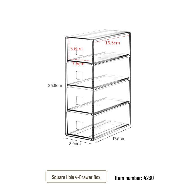 Cross-Border Acrylic Sunglasses Storage Box: Multi-Layer Desktop Display & Dustproof Organizer