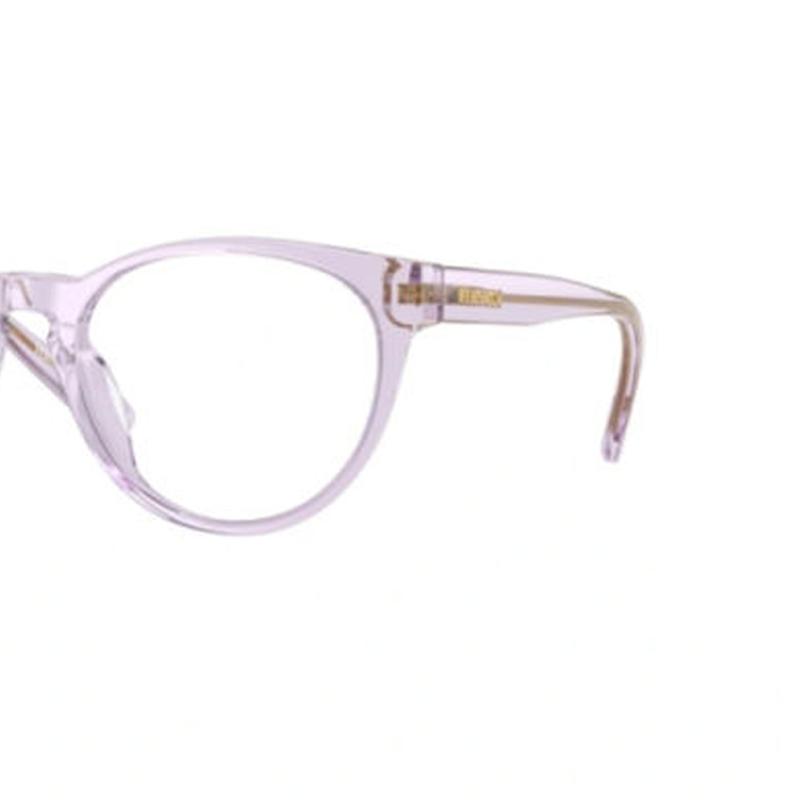 Versace Logo on temples Plastic Irregular Optical frame Children's 20583627 0VK3321U-48 pink