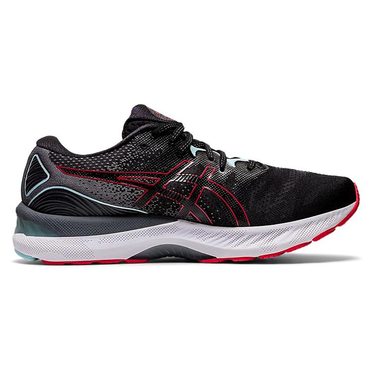ASICS Gel Nimbus 23 2E Wide 'Black Electric Red' 1011B006-007