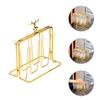 Plastic Cup Storage Holder Kitchen Cup Drainer Stand Bottle Dish Drainer Polished Surface Space Saving Cups Organizer