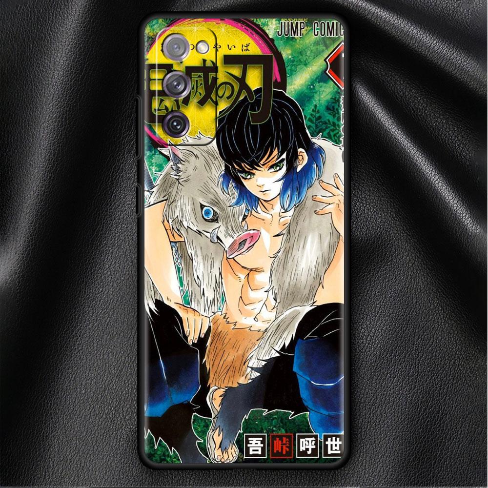 Case For Samsung Galaxy S20 FE S22 Ultra S21 Plus Luxury Soft Phone Case S10 S9 S8 S10e S7 Silicone Funda Demon Slayer Shell Sac