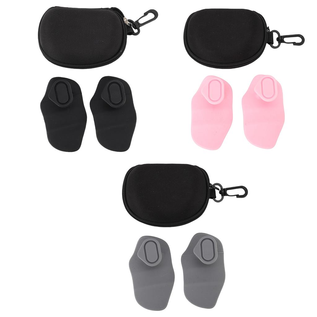 2PCS Fingerless Gym Grips Breathable Ergonomic Antislip Silicone Weight Lifting Grips for Workout Ex