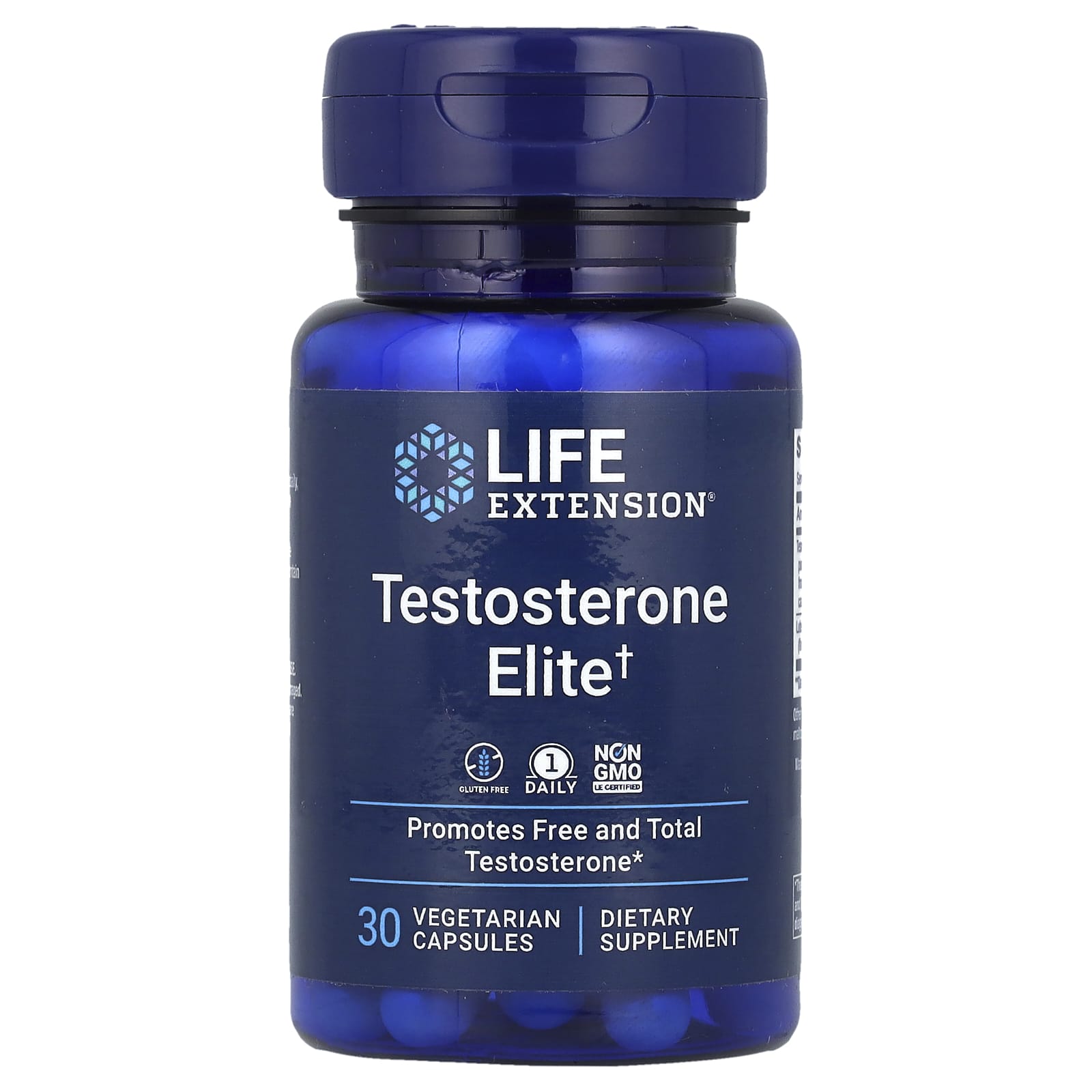

Testosterone Elite, Veggie Capsules 30