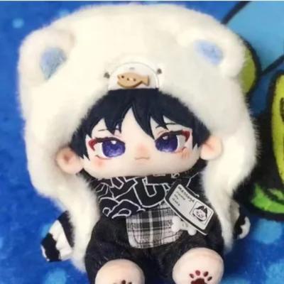 20cm Spiel Genshin Impact Plüschtiere Anime Figur Scaramouche Wanderer Plüsch Dekoration Weiche Stoffpuppe Anziehpuppe Kinderspielzeug
