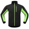 Veste d'hiver pour cyclisme homme Coupe-vent Thermique Doublure polaire Vêtements d'extérieur Vélo de route VTT