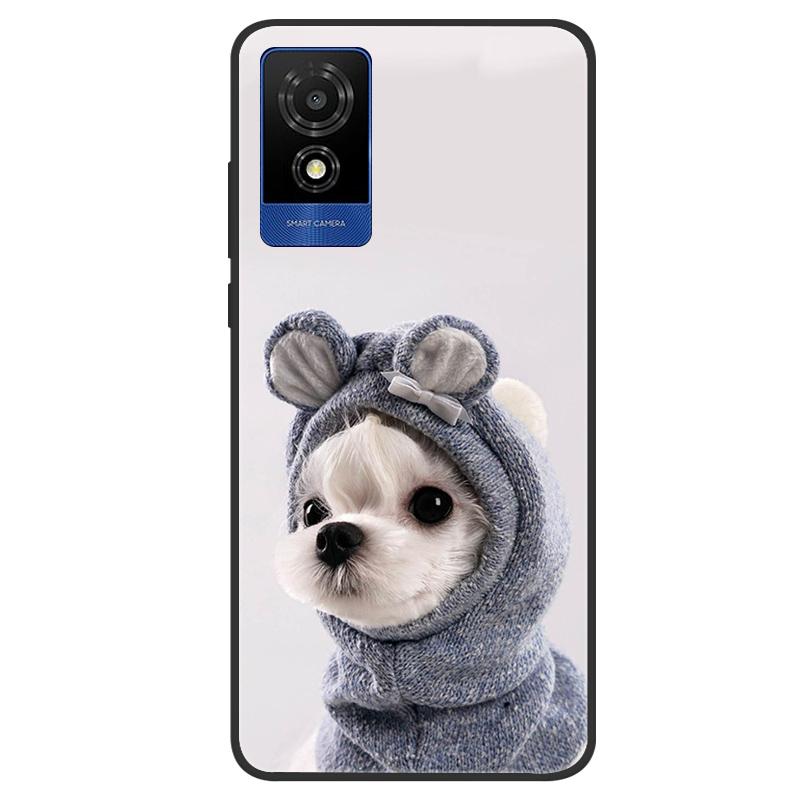 Case For TCL 501 Case TCL501Cool Silicone Protective Cover for TCL 501 T433D 2024 Bumper Protector Fundas Coque Shockproof