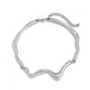 European Fashion Gold Wave Pattern Choker for Women