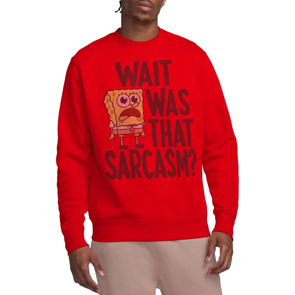 SpongeBob SquarePants Unisex Adult Sarcasm Sweatshirt