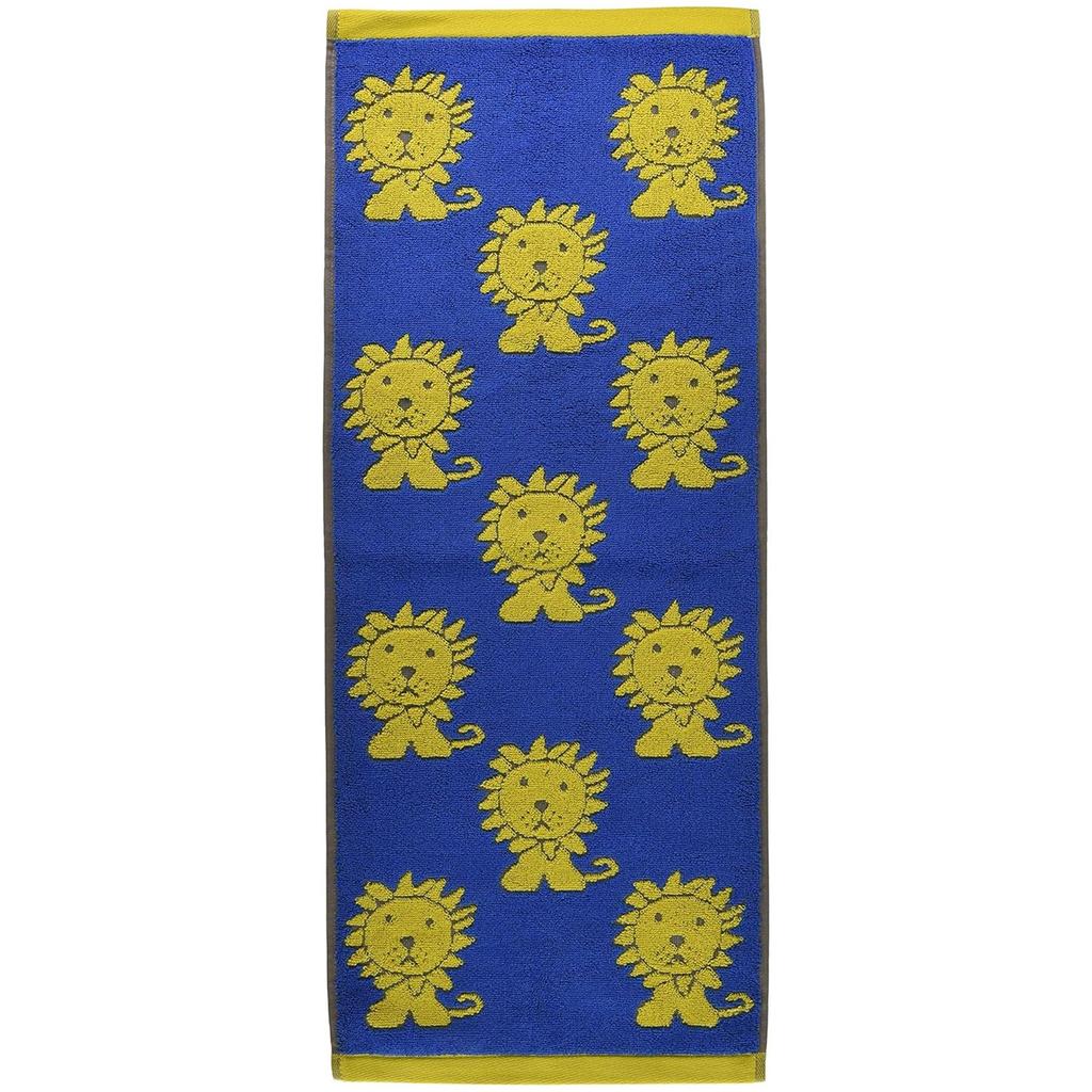 Marushin Miffy Bruna Lion Face Made in 0365075900 Towel, Cotton, Portugal, Thick,