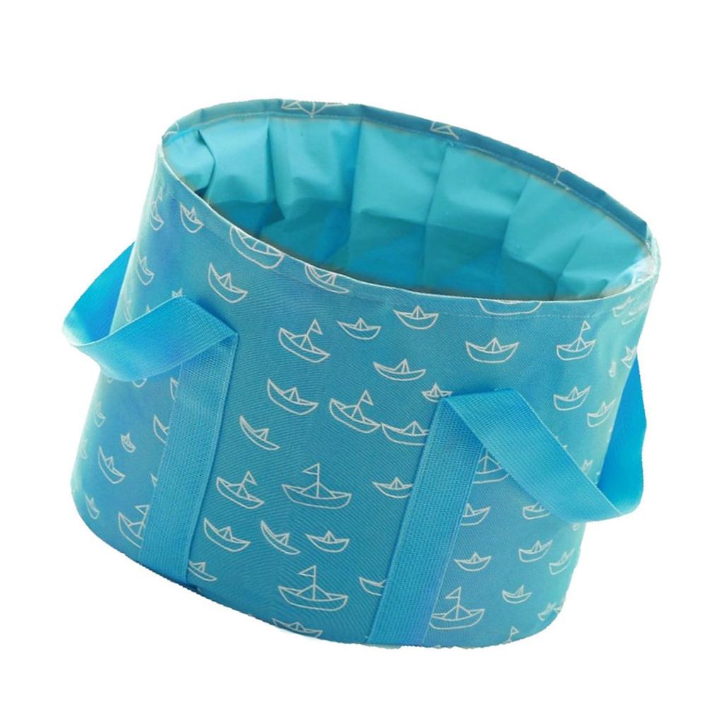 25L Large Collapsible Foot Bath Basin Portable Travel Foot Bath Tub Home Pedicure Foot Spa Folding Water Bucket for Soaking Feet Washing Bathtub