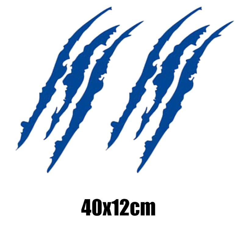 Naklejki ślady pazurów samochodu zestaw Uniwersalne winylowe naklejki na reflektory samochodowe, maskę, naklejki dekoracyjne na karoserię, hurtownia akcesoriów samochodowych