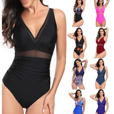 One-Piece Swimsuit Female European and American Bikini Swimsuit Sports Bikini