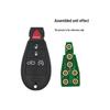 JP Jeep FCC: GQ4-53T 5-Button Semi-smart 46 Chip Motherboard 433 MHz